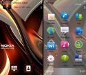 Abstract Nokia Symbian Mobile Phone Theme