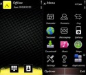 Black Art Symbian Mobile Phone Theme