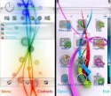 Rainbow Lines Symbian Mobile Phone Theme