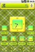 Citrus Green Android Mobile Phone Theme