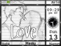 Animated Love S40 Mobile Phone Theme