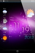 Space Forecast Apple iPhone 3GS Theme
