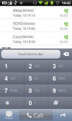GO Contacts iPhone HTC Wildfire Theme