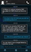 Icecream GO SMS Pro LG Mach LS860 Theme