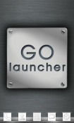 Metal GO Launcher EX Android Mobile Phone Theme