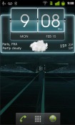 3D Flip Clock Android Mobile Phone Theme