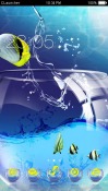 Fish Tank CLauncher Android Mobile Phone Theme