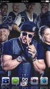 Sylvester Stallone CLauncher Android Mobile Phone Theme