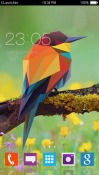Abstract Birds CLauncher Android Mobile Phone Theme