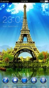 Eiffel Tower CLauncher Samsung Galaxy M13 4G Theme