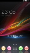 Xperia Z3 CLauncher Android Mobile Phone Theme