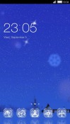 Peaceful Night CLauncher Android Mobile Phone Theme