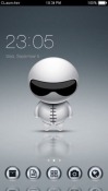 Cute Robot CLauncher Android Mobile Phone Theme