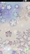 Crystal Winter CLauncher Android Mobile Phone Theme