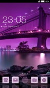 Purple Sky CLauncher Android Mobile Phone Theme
