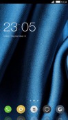 Silky Blue CLauncher Android Mobile Phone Theme