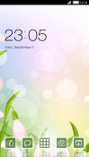 Sundrop Green CLauncher Android Mobile Phone Theme