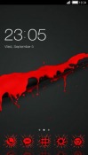 Blood CLauncher Android Mobile Phone Theme