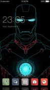 Ironman CLauncher Android Mobile Phone Theme