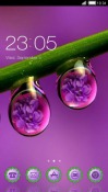 Rain Drops CLauncher Android Mobile Phone Theme