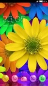 Colorful Flowers CLauncher Android Mobile Phone Theme
