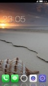 Seashore CLauncher Android Mobile Phone Theme