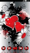 Hearts &amp; Flowers CLauncher Android Mobile Phone Theme