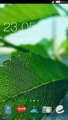Leaves CLauncher Android Mobile Phone Theme