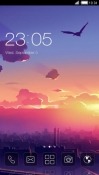 Clouds CLauncher Android Mobile Phone Theme