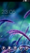 Purple Crop CLauncher Android Mobile Phone Theme