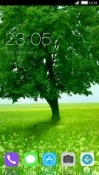 Green Tree CLauncher Android Mobile Phone Theme