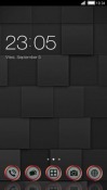 Black Blocks CLauncher Android Mobile Phone Theme