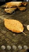 Gold Leaf CLauncher Android Mobile Phone Theme