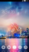 Fireworks CLauncher Android Mobile Phone Theme