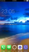 Beach CLauncher Android Mobile Phone Theme
