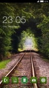 Railway Track CLauncher Samsung Galaxy Rush M830 Theme