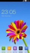 Colorful Flower CLauncher Samsung Galaxy Rush M830 Theme