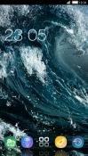 Wave CLauncher Android Mobile Phone Theme
