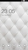 Pure White CLauncher Android Mobile Phone Theme
