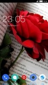 Red Rose CLauncher Android Mobile Phone Theme