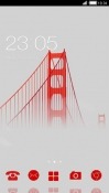 Golden Gate Bridge CLauncher Android Mobile Phone Theme