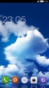 Clouds CLauncher Samsung Galaxy Rush M830 Theme