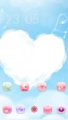 Heart CLauncher Android Mobile Phone Theme