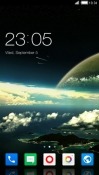 Space CLauncher Samsung Galaxy Rush M830 Theme