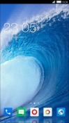 Wave CLauncher Android Mobile Phone Theme