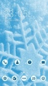 Snow CLauncher Android Mobile Phone Theme
