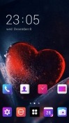 Love Heart CLauncher Samsung Galaxy Rush M830 Theme