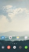 Mountain CLauncher Android Mobile Phone Theme