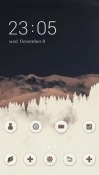 Mountain Fog CLauncher Android Mobile Phone Theme