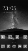 Volcano CLauncher Android Mobile Phone Theme